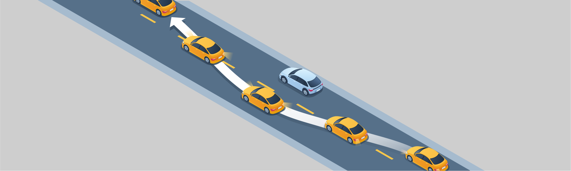 Driving Test Canada - Car Changing positions - What should you remember when passing a vehicle?